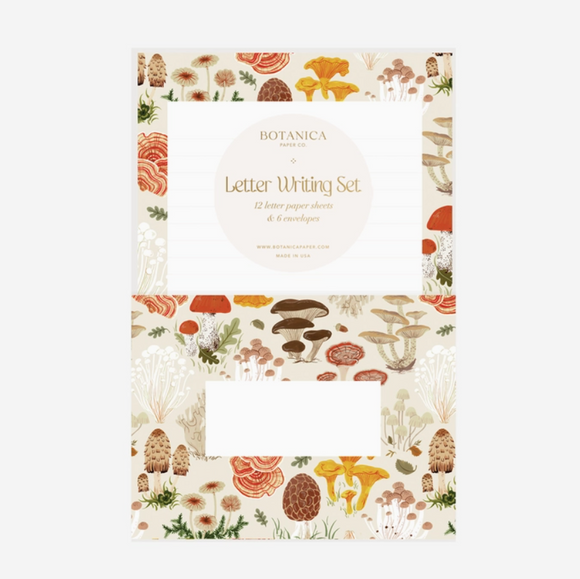Mushrooms Letter Writing Set by Oana Befort