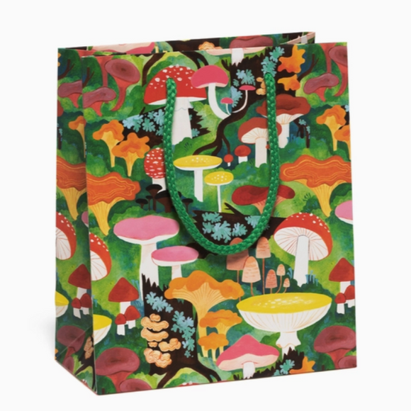 Woodland Mushrooms Gift Bag by Red Cap Cards