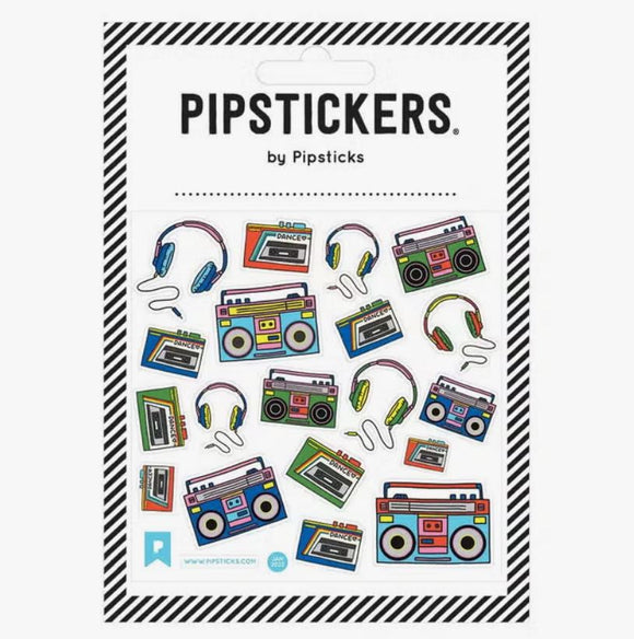 Fuzzy Music Machines Stickers by Pipsticks