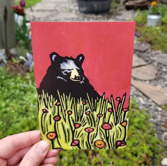 Naptime Postcard by Sarah Angst