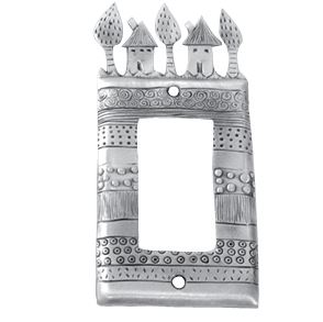 Neighborhood Switch Plate Cover by Leandra Drumm Designs