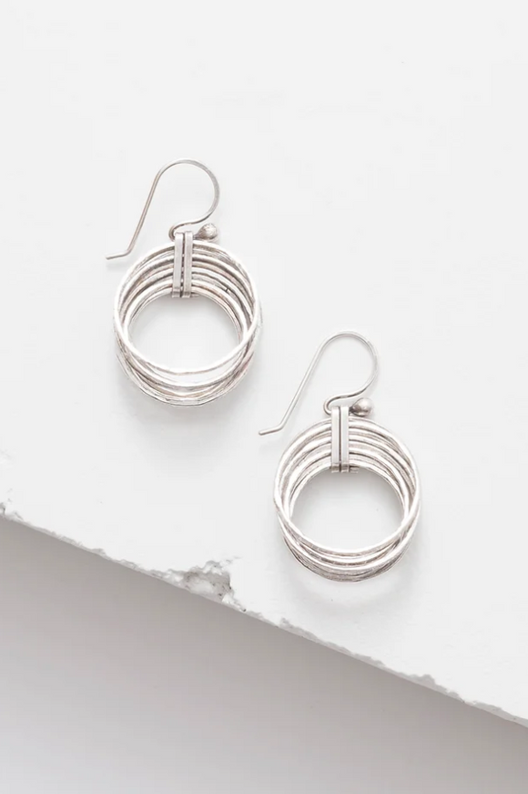 Nested Small Earrings by Zuzko Jewelry