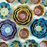 Medium Flower Bowl by Blanket Creek Pottery