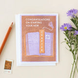 Congratulations (New Chapter) Card by Heartell Press