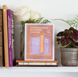 Congratulations (New Chapter) Card by Heartell Press