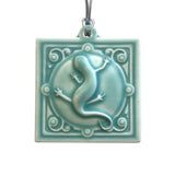 Newt Tile Ornament by Whistling Frog