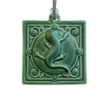 Newt Tile Ornament by Whistling Frog