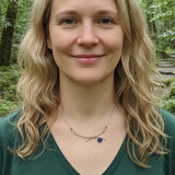 Nocturne Necklace with Paraiba Kyanite by Susan Rodgers