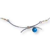 Nocturne Necklace with Paraiba Kyanite by Susan Rodgers