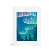 Northern Lights Card by Nan Onkka