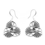 Art Nouveau Ginkgo Earrings by Oberon Design