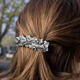 Oak Leaf Hair Barrette by Oberon Design
