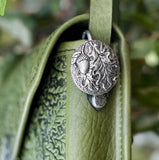 Oak Leaf Acorn Key Ring Purse Hook by Oberon Design