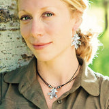 Oak Leaf Earrings by Oberon Design