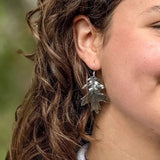 Oak Leaf Earrings by Oberon Design