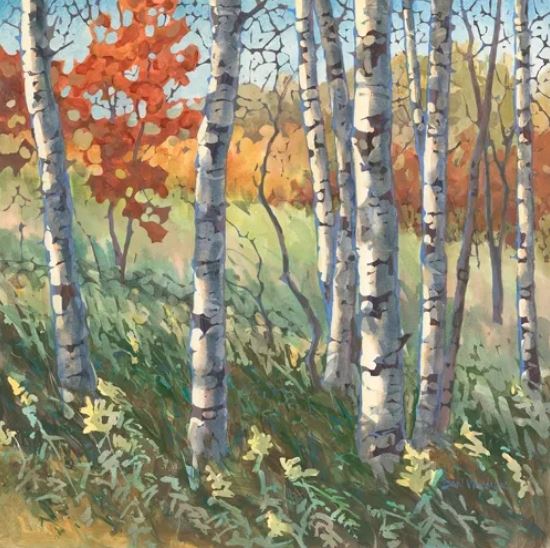 Oak On The Edge Reproduction by Dan Wiemer