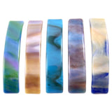 Stained Glass Sea, Sand, Surf Barrette - Large by Glass Town USA
