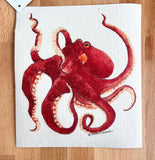 Octopus Swedish Dishcloth by Chavah's Garden