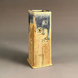 Short Square Bud Vase by Macone Clay