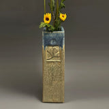 Square Straight Vase by Macone Clay