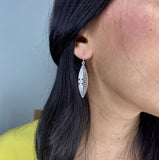 Olivia Medium Gold Filigree Earrings by Olmox Fine Filigree Jewelry