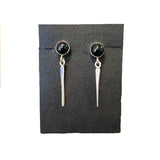 Black Onyx Earrings by Margie Magnuson