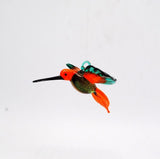 Tina Hummingbird with Dichroic Glass by WGK Glass
