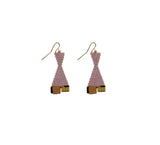 Hour Glass Earrings by Trecy Bleich