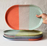Oval Platter - Large by Bella Joy Pottery