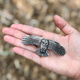 Owl Hair Barrette by Oberon Design