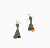 Hour Glass Earrings by Trecy Bleich