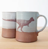 Pachycephalosaurus Mug by Keith Hershberger