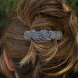 Paisley Hair Barrette by Oberon Design