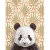 Panda Blank Greeting Card by Emily Uchytil