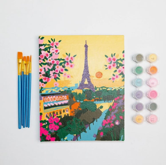 Paris by Hebe Studio, A Mini Paint By Number Kit