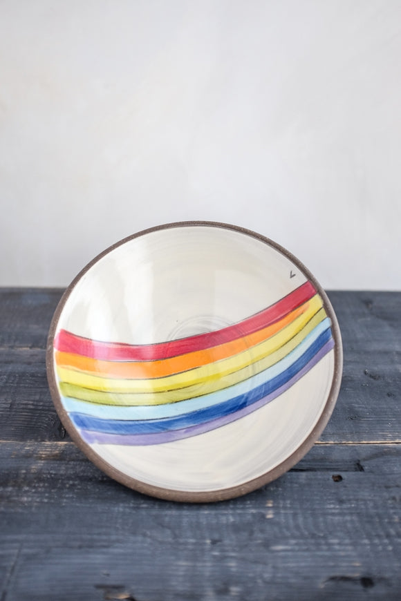 Rainbow Pasta Bowl by ZPots