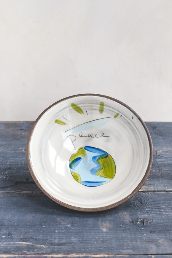 World Peace Pasta Bowl by ZPots