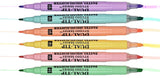 Dual-Tip Pastel Highlighters