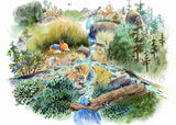 The Peaceful Place Birthday Card from Artists to Watch