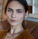 Pearl Ember Earrings by Vanessa Savlen