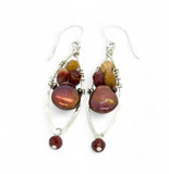 Pearl Ember Earrings by Vanessa Savlen