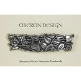 Periwinkle Hair Barrette by Oberon Design