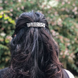 Periwinkle Hair Barrette by Oberon Design