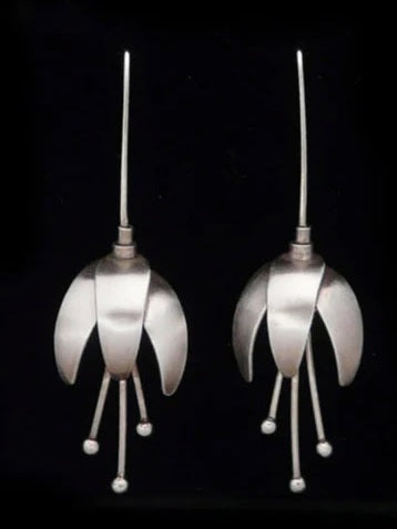 Petals Earrings by Kenneth Pillsworth