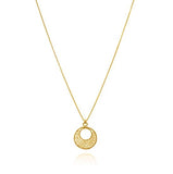 Pile Small Gold Filigree Necklace by Olmox Fine Filigree Jewelry