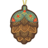 Pinecone Felt Ornament Kit by Kiriki Press