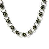 Warm Pinecone Chain Necklace by Merzatta Jewelry