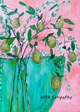 Pink Limeade Sympathy Card from Artists to Watch