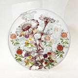 Zinnia Dinner Plate by Rothshank Artworks