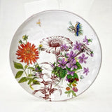 Zinnia Dinner Plate by Rothshank Artworks